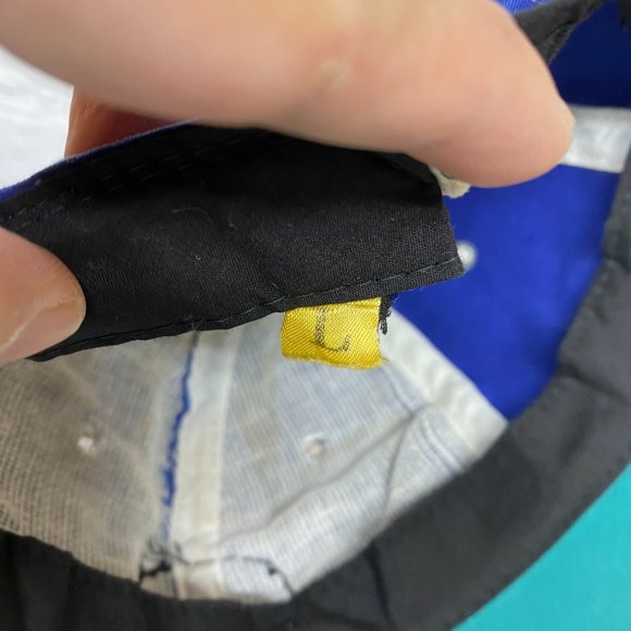 Vintage New York Yankees Kids Boys Hat Cap Stretch Fit Blue MLB Embroidered - Picture 8 of 15